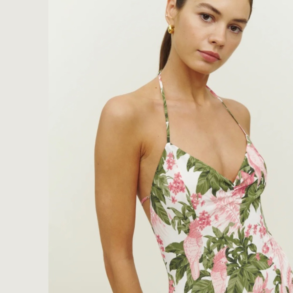 🌿|NWT| Reformation Tova Dress - Picture 3 of 15